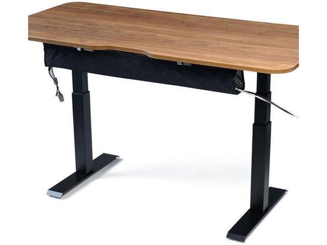 PERFECT POSTURE Mesh Cable Organizer Under Desk Cable Management with Adjustable Straps, Flexible Mesh, Easy-Access Design, & Standing Desk.