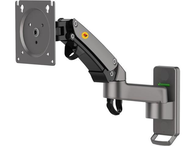 NB North Bayou TV Monitor Wall Mount Bracket Full Motion Articulating Swivel for 17-35' Monitors (Load Capacity from 6.6 to 26.4lbs) Double...