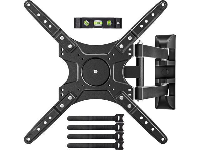 Full-Motion TV Wall Mount for Most 26-55 Inch TVs, Articulating TV Mount with Swivel & Tilt, Universal Corner Bracket with Extension Arm, Space...