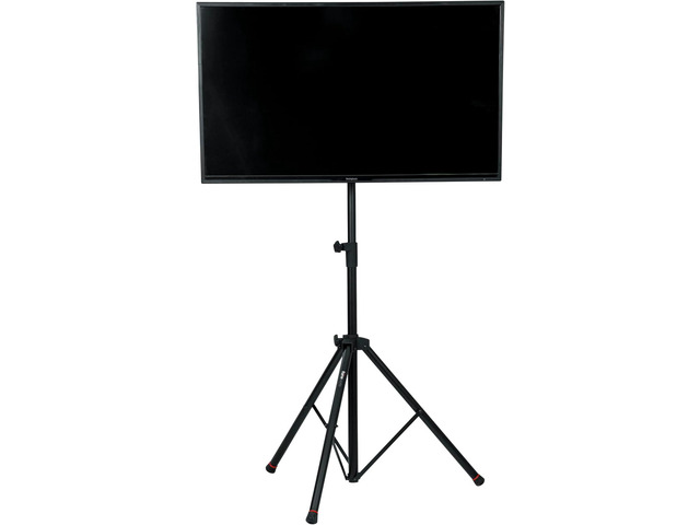 Gator Frameworks Deluxe Adjustable Tripod LCD/LED TV Monitor Stand with Lift Piston, Fits Screens up to 48' (GFW-AV-LCD-2)