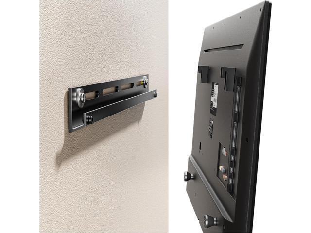 Auoace Small TV Mount for 12 to 55 Inch TVs, 1.1' Low Profile Universal TV Bracket, up to 100 Lbs, Fits All Walls, Include All Hardware, Fit Most...