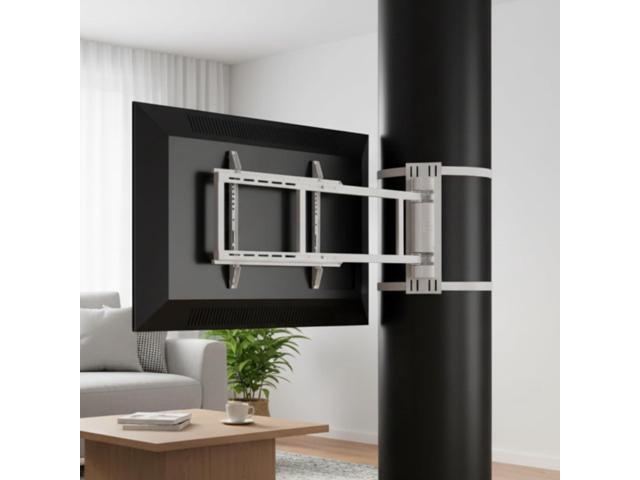CondoMounts CLMSATVA2064 Pillar TV Mount TV Mount for Pillar & Pole Full Motion Swivel Arm for 3275 Inch Screens VESA 600x400 110 lb...
