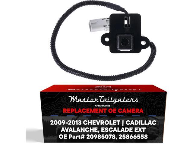 Master Tailgaters Replacement for Chevrolet Avalanche/Cadillac Escalade EXT (2009-2013) Backup Camera OE Part # 20985078, 25866558