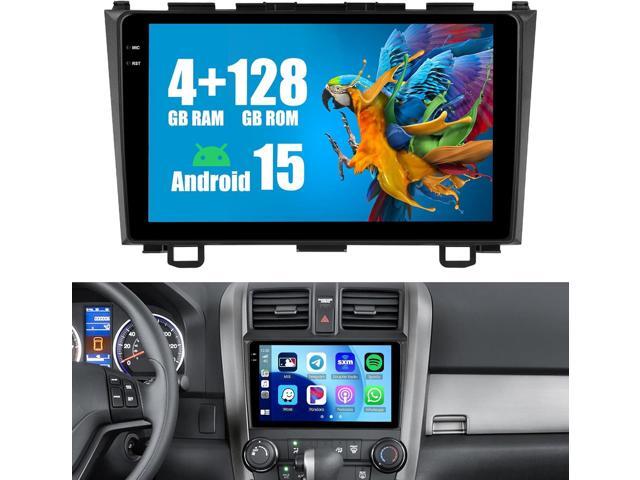 4+128G Radio for Honda CRV 2007 2008 2009 2010 2011, 9' Touch Screen for CRV Bluetooth Radio with Wireless CarPlay, 5GHz WiFi, Bluetooth 5.0, EQ,...