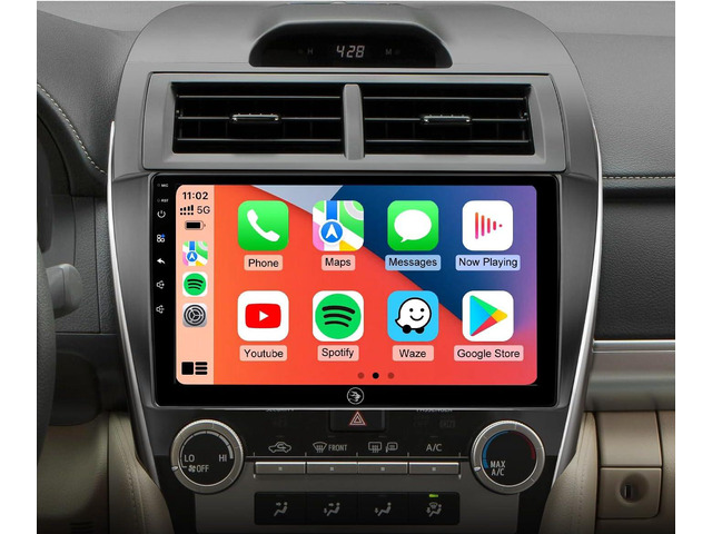 10.2' Car Stereo Radio for Toyota Camry 2012 2013 2014 - Wireless CarPlay Android Auto 5G WiFi GPS Navigation IPS HD Touchscreen ...