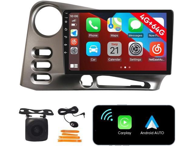 [4G 64G] Android Car Stereo FM Radio Carplay Android Auto 9' Touchscreen Headunit Media Player with Backup Camera for Toyota Corolla Matrix 2003...