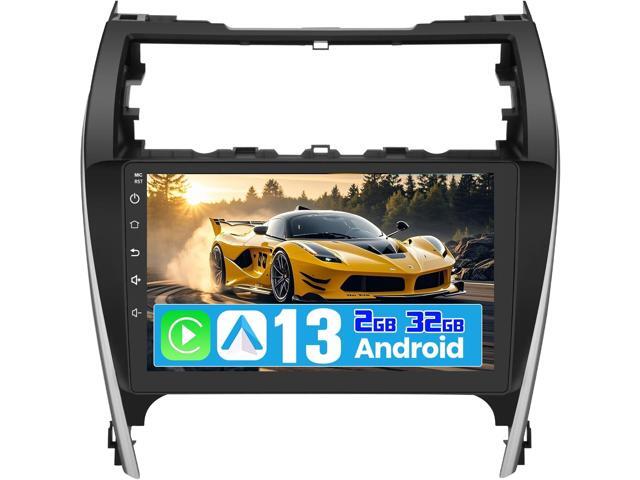 Android 13 Car Radio for Toyota Camry 2012 2013 2014, 10 Inch Wireless CarPlay Android Auto Touch Screen with GPS FM/AM/Wireless Upgrade SWC EQ.