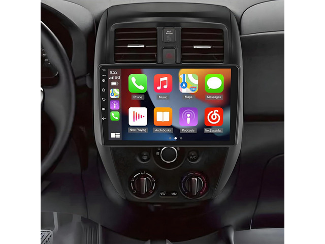 Car Stereo Radio Upgrade for Nissan Versa Sedan 2015 2016 2017 2018 2019, 10' Touchscreen Car Radio with Carplay Android Auto Support WiFi FM GPS...