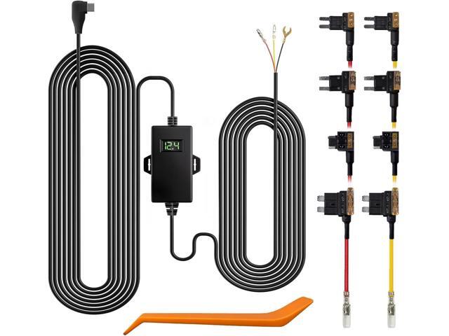 WOLFBOX USB C Acc Hardwire Kit for G850PRO/G840S/G900/G850/G930/G840H/i07/i17/X5/X3/X3 PRO/X5DUO, Hard Wire Car Charger Cable Kit 12V- 24V to 5V...