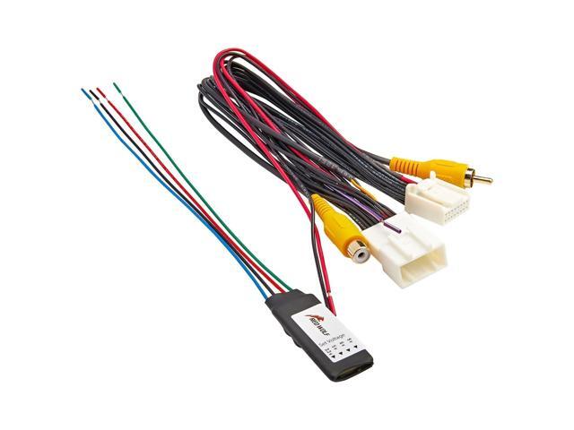 RED WOLF 16 Pin T-Harness W/Voltage Regulator Retain Factory Reverse Camera for Select 2012-2013 Toyota Prius Camry, 2014-2015 Scion tC w/12V to 6V.