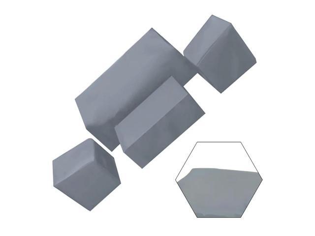 4-piece Kit Outdoor Furniture Cover Garden Grey Sofa Cover Dustproof 210D For Home Garden Accessory