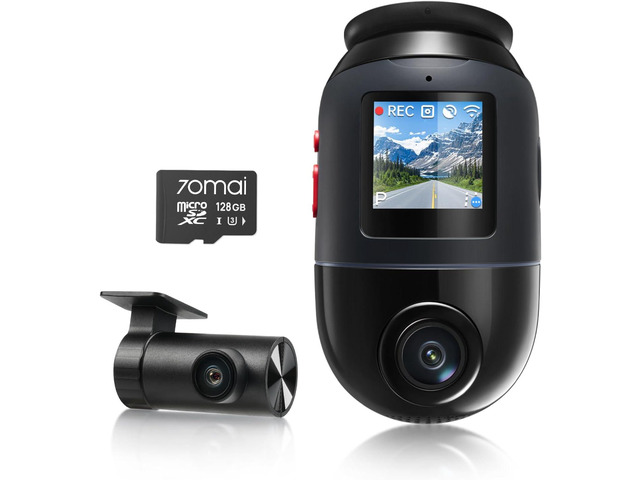 70mai Dual Dash Cam Front and Rear 4K, Car Camera for Cars with Sony IMX678, STARVIS 2 Night Vision, 4G LTE, AI Motion Detection, ADAS, 5GHz Wi-Fi...