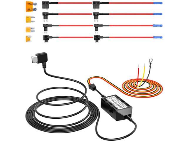 VIOFO HK4 Hardwire Kit with 8pcs Full Set Circuit Fuse Tap, Type-C Port, for A329 series/A229 series/A119Mini2/A139Pro/WM1/T130 Dash Cam
