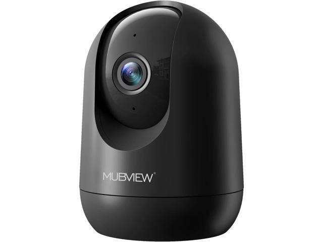MUBVIEW Cameras for Home Security, Indoor Security Camera, 2.4/5GHz WiFi Wired Camera Ideal for Dog/Elder/Baby, Motion Tracking, Two-Way Audio, Pan...