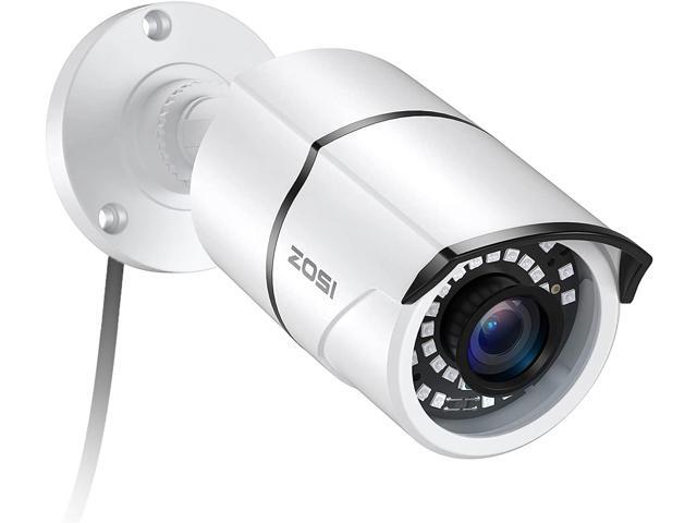 ZOSI 2MP 1080p Security Camera,4-in-1 TVI/CVI/AHD/CVBS Surveillance Bullet Camera Indoor Outdoor,Night Vision,Work for 960H,720P,1080P analog CCTV DVR