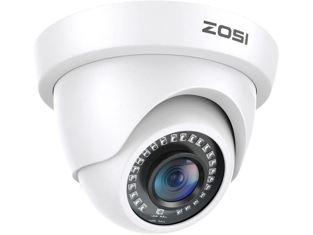 ZOSI 2MP 1920TVL Hybrid 4 in 1 TVI CVI AHD CVBS Security Camera,1080P HD Weatherproof Outdoor Indoor Surveillance Cam,Night Vision,For...