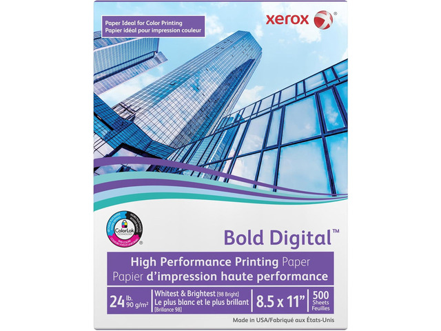 Xerox Digital Color Xpressions+ - Plain paper - white - Letter A Size (8.5 in x 11 in) - 500 sheet(s)