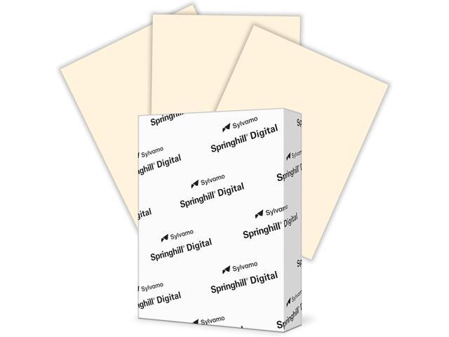 Springhill 8.5 x 14 Ivory Copy Paper, 28lb Bond/70lb Text, 104gsm, 500 Sheets (1 Ream) Colored Printer Paper with Smooth Finish Versatile and.