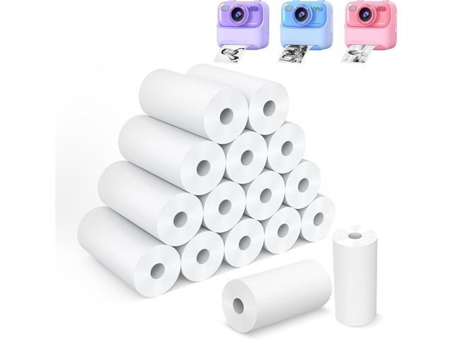 16 Rolls Thermal Print Paper for Kids Instant Print Camera Compatible with ESOXOFFER/Dylanto/Cimizi/Himont Kids Print Camera, Photo Printer HD.