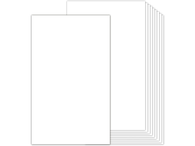 White Cardstock 8.5x14 Thick Paper 100 Sheets, Goefun 65lb Heavyweight Legal Cardstock Printer Paper For Arts and Crafts, Brochures, Menus, Posters