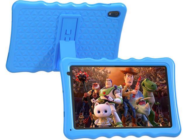 BYYBUO Kids Tablet, 10.1 inch Android 14 Tablet for Kids, 8GB RAM 32GB ROM 5000mAh Battery, Toddler Tablets with Bluetooth, WiFi, Parental Control,.