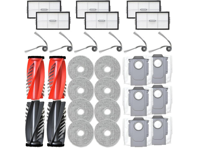 Accessories Compatible with Roborock Saros 10R/ Saros 20/ Qrevo CurvX
