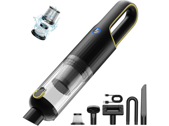 Handheld Car Vacuum Cleaner 23000Pa Rechargeable for Car Home Office