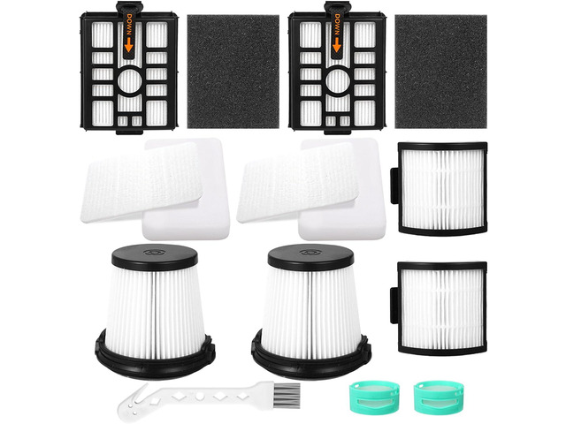 IW3511 IW3120 HEPA Filters Replacement Parts Compatible with Shark IW3511 Detect Pro Cordless Stick Vacuum Cleaner and Shark IW3120 Detect Clean...