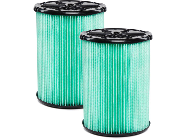 WORKSHOP Wet/Dry Vacs Vacuum Filters WS23200F2 HEPA Media Filter For Shop Vacuum Cleaner (2pk - HEPA Media Filter For Wet/Dry Vacuum Cleaner) Fits...