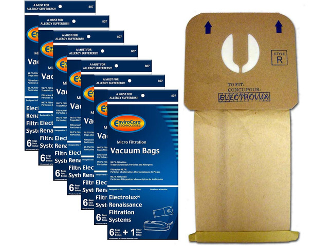 EnviroCare Replacement Micro Filtration Vacuum Cleaner Dust bags for Electrolux Renaissance Style R Canisters 42 bags