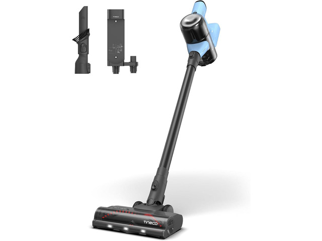 Tineco Pure ONE S20 Cordless Vacuum Cleaner,Clogless Brush Design,Up to 55 Minutes of Runtime,6-Stage Filtration System,LED Brush Headlights, Stick...