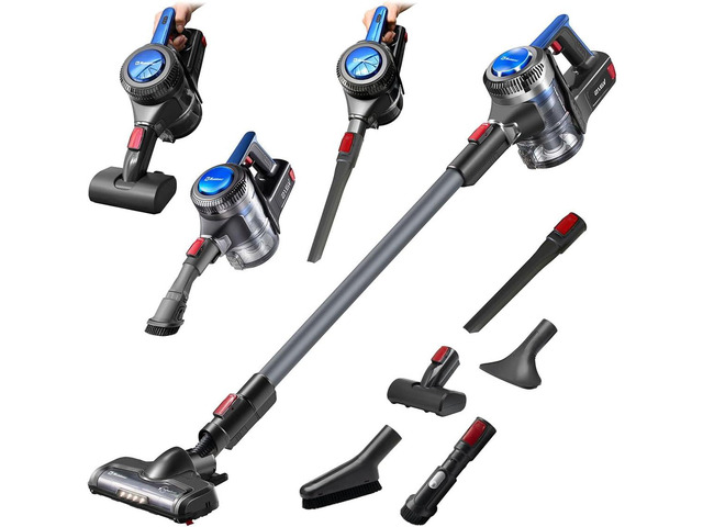 Koblenz Venus Lightweight Cordless Vacuum Cleaner with Detachable Battery
