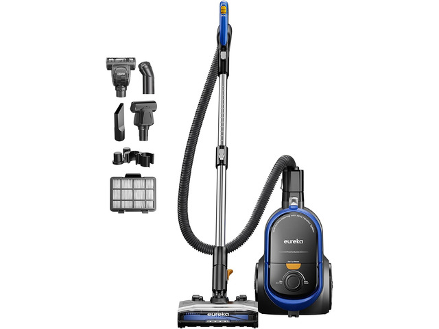 Eureka Canister Vacuum Cleaner, Household Vacuum for Home, Carpet, Pet