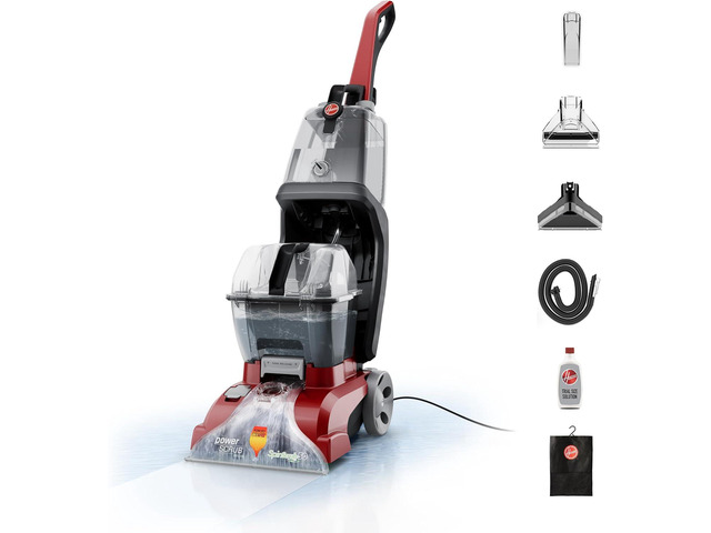 Hoover PowerScrub Deluxe Carpet Cleaner Machine, Pet & Upholstery Tools