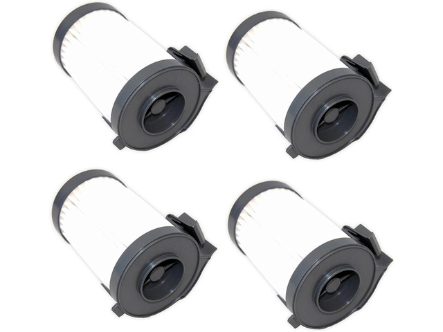 HQRP Washable Dust Cup Filter 4-Pack compatible with Eureka Optima 431 431A 431BX 431F 431DX 433 433A 437 437AZ, Pet Lover Oh! 439 439AZ Vac Vacuum...