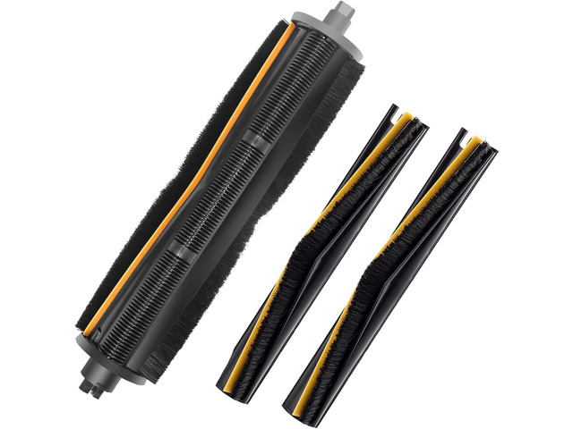 TriCut Brush plus Brush Strips for Dreame X40 Ultra, L40 Ultra, L10s Ultra, L20 Ultra, X30 Ultra, L30 Ultra, L10s Pro Ultra Robot Vacuum,...