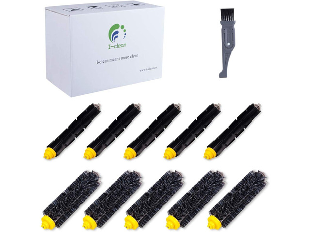 Roomba Bristle & Beater Brush Kits, 600 & 700 Series Brush Parts
