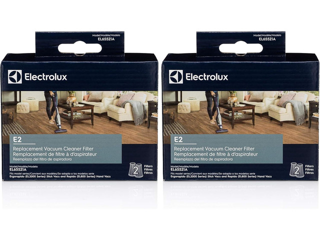Electrolux Style EL65221A E2 Vacuum Filter, 2 Piece (Pack of 2)