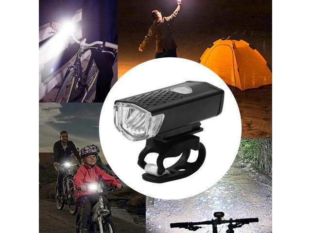 Bike Tail Light & Headlight Bike Rear Light Rechargeable Cycling Tail Lamp 3 Modes LED Riding Warning Light for Outdoor Cycling