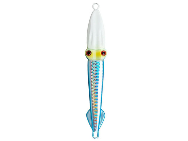 Fast Sinking Hard Squid Bait Wobblers 3D Eyes Artificial Crankbait UV Glow Fishing Bait Fishing Accessories