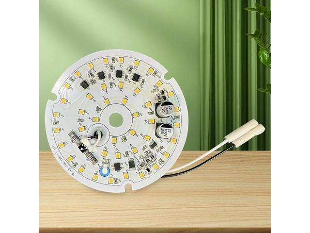 3.94 Inch Dimmable Ceiling Fan LED Light Replacement LED Ceiling Fan Light Kit 18W 1530LM Ceiling Flush Light Replacement Panel