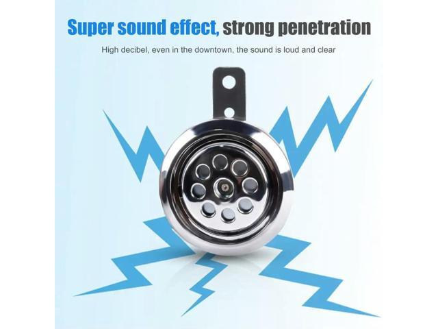 1pc High Decibel 12V Motorcycle Horn Universal Motorcycle Electric Horn Kit Motorcycle Horn Loud Electric Horn
