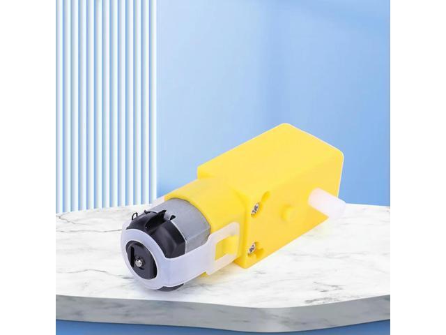 Dual Shaft TT Motor Gearmotor Install EMC Gearbox Motor Car Chassis Four Drive Car Motor DIY for Car Robot
