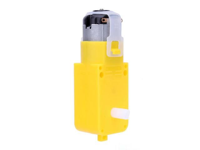Dual Shaft TT Motor Gearmotor Install EMC Gearbox Motor Car Chassis Four Drive Car Motor DIY for Car Robot