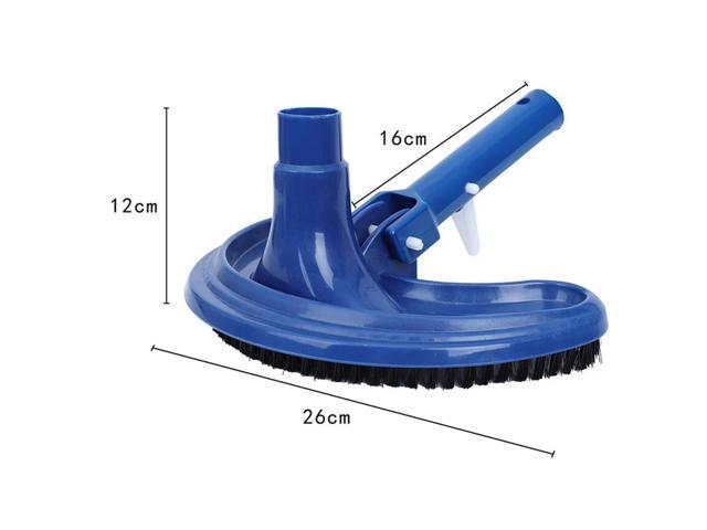 Vacuum Head Brush Cleaner Pool Suction Crescent Type Swimming Pool Cleaning Tool