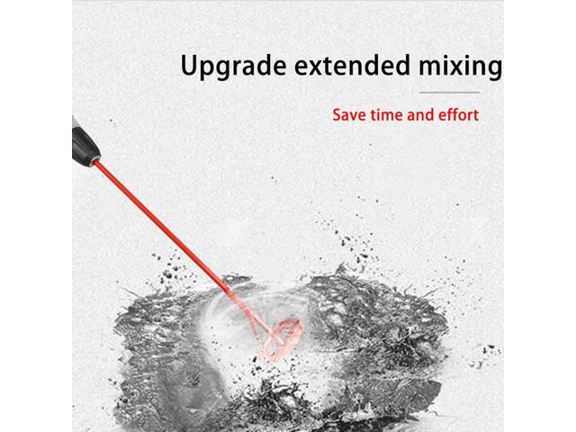 Mortar Cement Putty Coating Agitator Machine Handheld Grouting Construction Tool Rod Electric Paddle Mortar