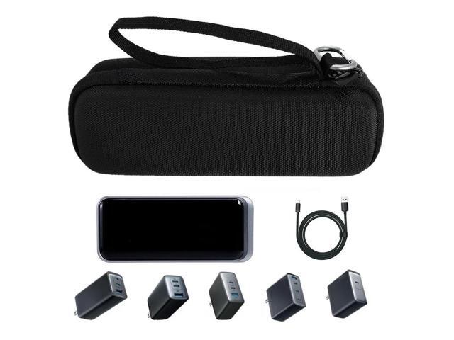 Carrying Case EVA Shockproof Protective Hard Case Anti-scratch Travel Carry Bag for Anker Prime 27650/20000/12000mAh Power Bank