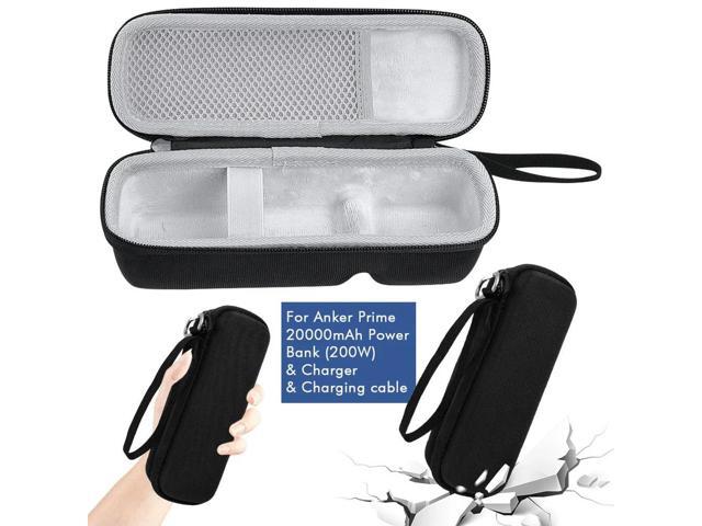 Carrying Case EVA Shockproof Protective Hard Case Anti-scratch Travel Carry Bag for Anker Prime 27650/20000/12000mAh Power Bank