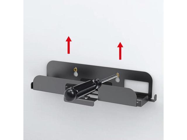 Wall Mount Host Stand for Switch 2 Game Console Game Console Wall Mounted Holder Bracket Wall Stand Holder with Controller Hook