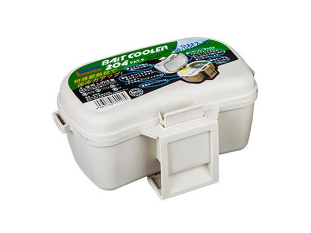 Fishing Tackle Boxes Two Layers Fishing Bait Box Waist Hanging with Bait Tweezers for Outdoor Fishing Accessories